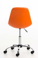 Bürostuhl Emil Kunstleder orange Bürostuhl Emil Kunstleder orange