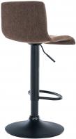 Barhocker Hoover Stoff B braun Barhocker Hoover Stoff B braun