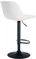2er Set Barhocker Loft Kunstleder weiß 