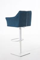 Barhocker Damaso W Stoff blau Barhocker Damaso W Stoff blau