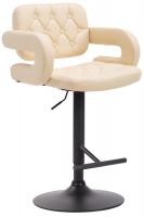 Barhocker Dublin schwarz creme Barhocker Dublin schwarz creme