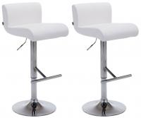 2er Set Barhocker California weiß 2er Set Barhocker California weiß
