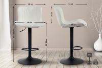 2er Set Barhocker Linus Stoff creme 2er Set Barhocker Linus Stoff creme