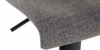 Barhocker Branford Stoff hellgrau Barhocker Branford Stoff hellgrau