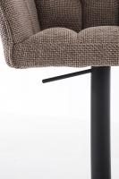 Barhocker Damaso B Stoff terrabraun Barhocker Damaso B Stoff terrabraun