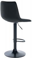 Barhocker Lex Samt Schwarz schwarz Barhocker Lex Samt Schwarz schwarz