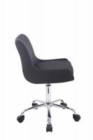 Arbeitshocker Club Stoff schwarz Arbeitshocker Club Stoff schwarz