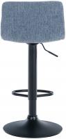 Barhocker Hoover Stoff B blau Barhocker Hoover Stoff B blau