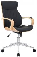 Bürostuhl Melilla Kunstleder natura/schwarz Bürostuhl Melilla Kunstleder natura/schwarz