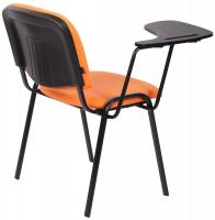 Stuhl Ken mit Klapptisch Stoff orange 