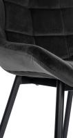 Barhocker Weston Samt schwarz Barhocker Weston Samt schwarz