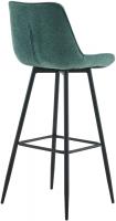 2er Set Barhocker Dartford Stoff grün 2er Set Barhocker Dartford Stoff grün
