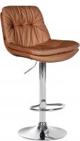 Barhocker Laurel Kunstleder chrom hellbraun Barhocker Laurel Kunstleder chrom hellbraun