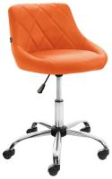 Arbeitshocker Lazio Kunstleder orange Arbeitshocker Lazio Kunstleder orange