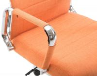 Bürostuhl Kolumbus Stoff orange 