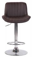 Barhocker Lentini Kunstleder chrom braun Barhocker Lentini Kunstleder chrom braun