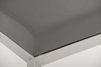 2er Set Barhocker Paros Kunstleder grau 2er Set Barhocker Paros Kunstleder grau