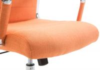 Bürostuhl Kolumbus Stoff orange 