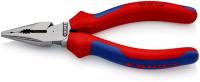 Spitzkombizange L.145mm pol.Mehrkomp.-Hülle schwarz atram.KNIPEX Spitzkombizange L.145mm pol.Mehrkomp.-Hülle schwarz atram.KNIPEX
