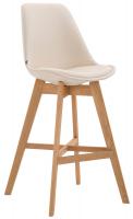 2er Set Barhocker Cannes Kunstleder natura creme 2er Set Barhocker Cannes Kunstleder natura creme