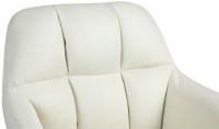 Barhocker Natoma Stoff chrom creme Barhocker Natoma Stoff chrom creme