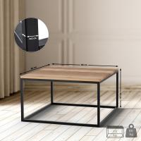 Beistelltisch Manteo 80x80x45 cm eiche 