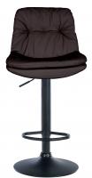 Barhocker Laurel Kunstleder schwarz braun 