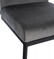Barhocker Hopewell Samt B grau Barhocker Hopewell Samt B grau