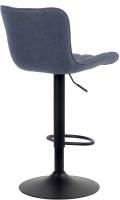 2er Set Barhocker Emma Stoff blau 