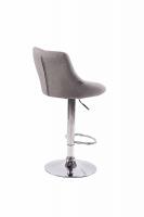 2er Set Barhocker Lazio Stoff grau 2er Set Barhocker Lazio Stoff grau