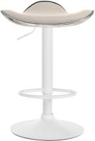 Barhocker Shanghai Kunstleder weiß creme 