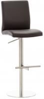 2er Set Barhocker Cadiz Kunstleder edelstahl braun 2er Set Barhocker Cadiz Kunstleder edelstahl braun