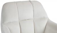 Barhocker Natoma Samt chrom creme Barhocker Natoma Samt chrom creme