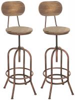 2er Set Barhocker Pino, Holz bronze 2er Set Barhocker Pino, Holz bronze