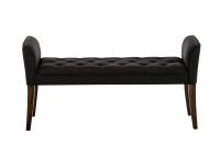 Chaiselongue Cleopatra, antik-dunkel schwarz Chaiselongue Cleopatra, antik-dunkel schwarz