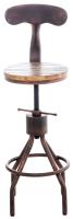 2er Set Barhocker Hanam bronze 2er Set Barhocker Hanam bronze
