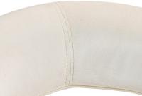 Barhocker Olinda Samt chrom creme 