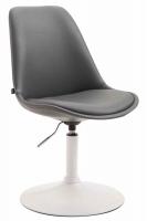 4er Set Esszimmerstühle Maverick W Kunstleder grau 