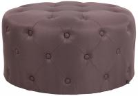 Fußhocker Korsika Stoff braun 