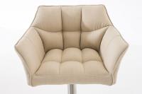 Barhocker Damaso E Stoff creme Barhocker Damaso E Stoff creme