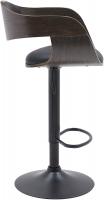 2er Set Barhocker Kingston B Kunstleder schwarz/grau 2er Set Barhocker Kingston B Kunstleder schwarz/grau