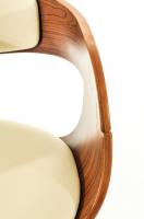 Barhocker Kingston walnuss/creme Barhocker Kingston walnuss/creme