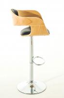 2er Set Barhocker Kingston Kunstleder natura/schwarz 2er Set Barhocker Kingston Kunstleder natura/schwarz