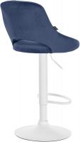 2er Set Barhocker Milet Samt W blau 