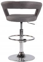 Barhocker Jaen Stoff grau Barhocker Jaen Stoff grau
