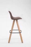 Barhocker Franklin Stoff Square Natura (eiche) braun Barhocker Franklin Stoff Square Natura (eiche) braun