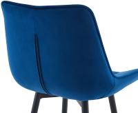 2er Set Barhocker Dartford Samt blau 2er Set Barhocker Dartford Samt blau