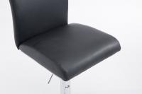 2er Set Barhocker Köln Kunstleder chrom schwarz 2er Set Barhocker Köln Kunstleder chrom schwarz