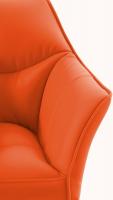 Lounger Damaso Kunstleder orange Lounger Damaso Kunstleder orange