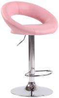 Barhocker Olinda Kunstleder chrom pink Barhocker Olinda Kunstleder chrom pink